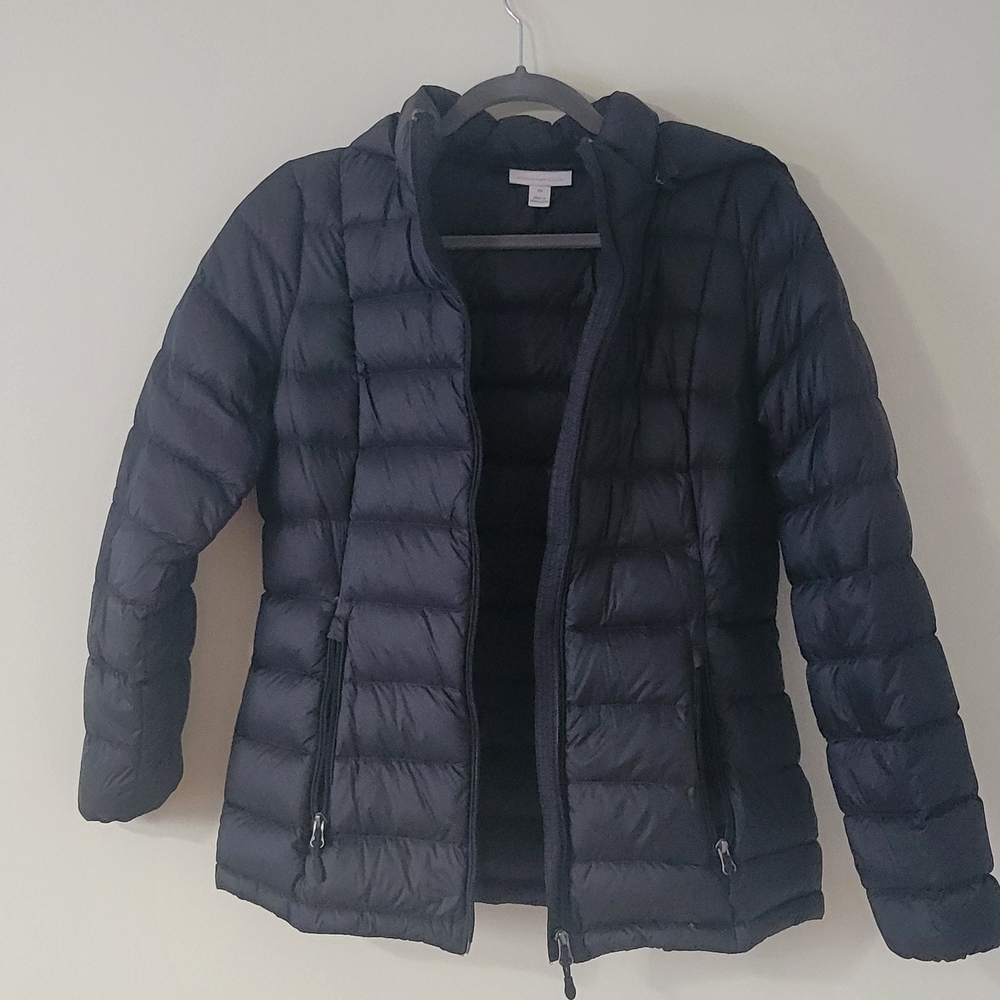 Charter Club Women's Dark Puffer Jacket
